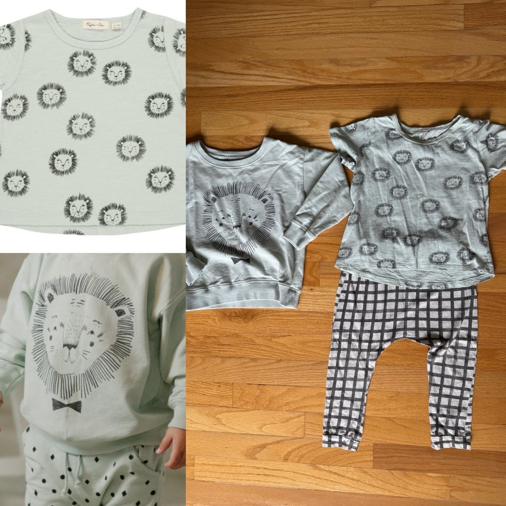 Rylee and Cru Lion Outfit